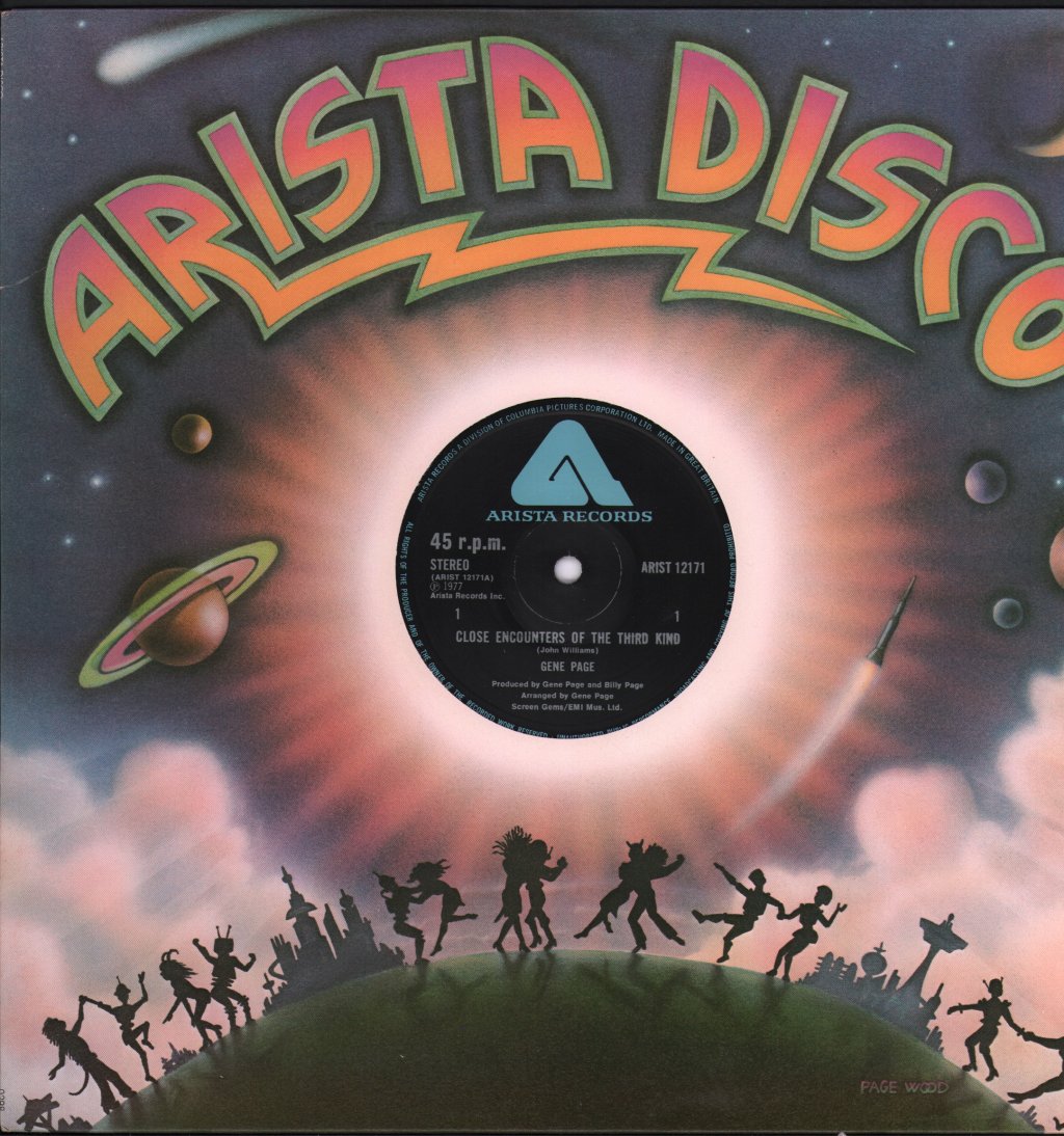 Gene Page - Close Encounters Of The Third Kind - 12 Inch