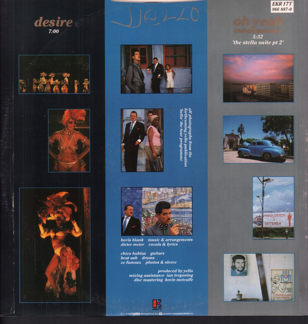 Yello - Desire - 12 Inch