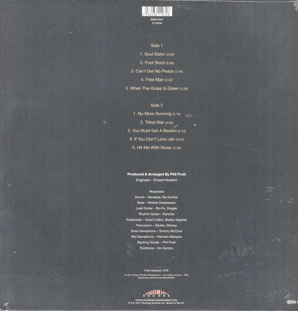 Al Campbell - No More Running - Lp