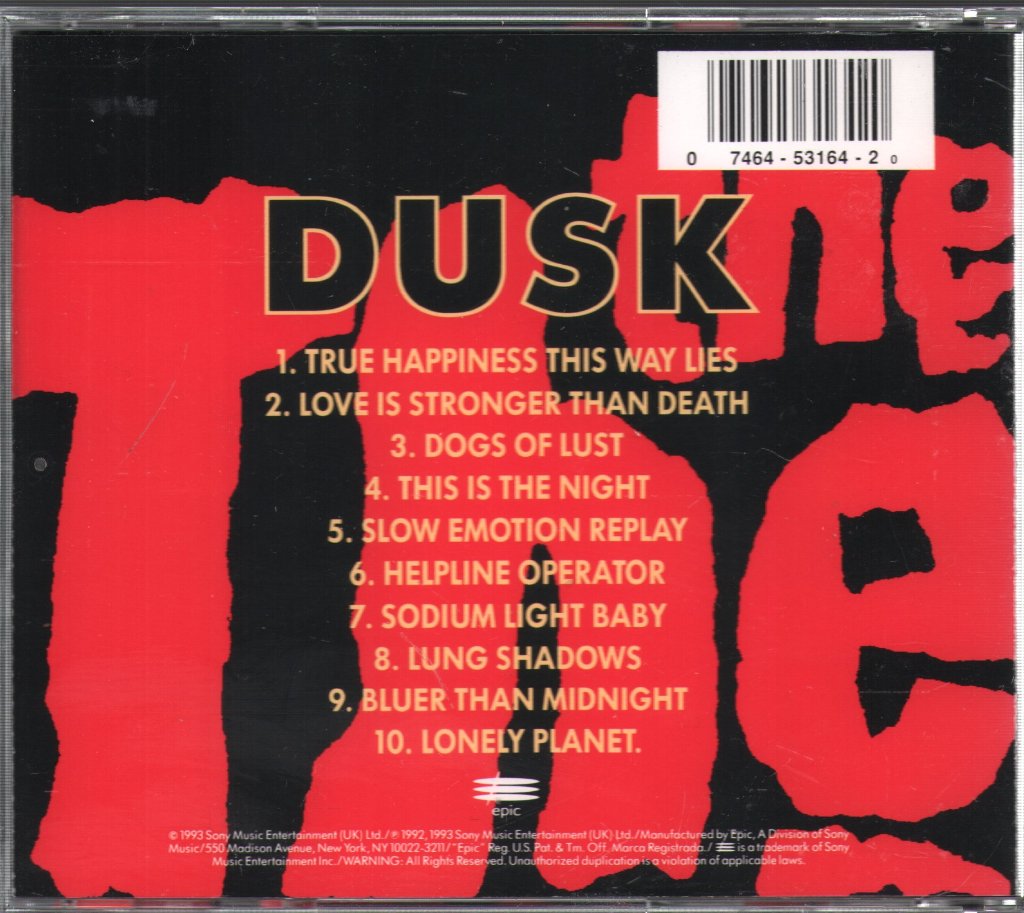 The The - Dusk - Cd
