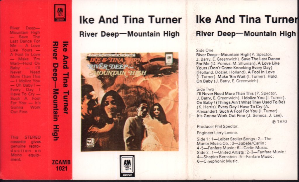 Ike & Tina Turner - River Deep - Mountain High - Cassette
