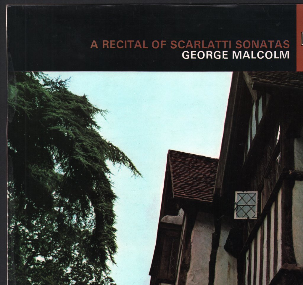 George Malcolm - A Recital Of Scarlatti Sonatas - Lp