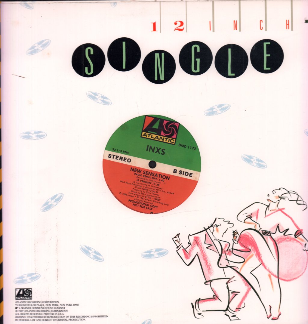 INXS - New Sensation - 12 Inch