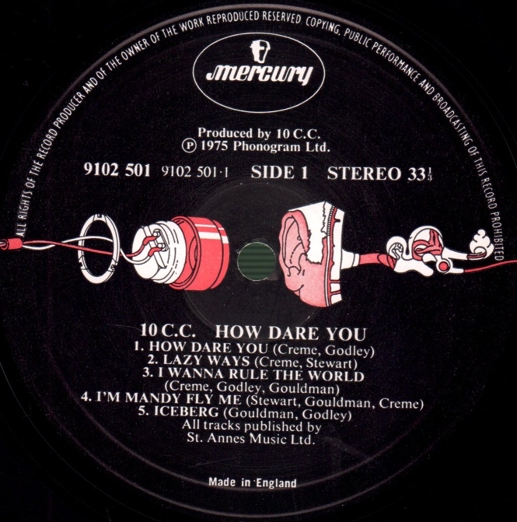10cc - How Dare You - Lp