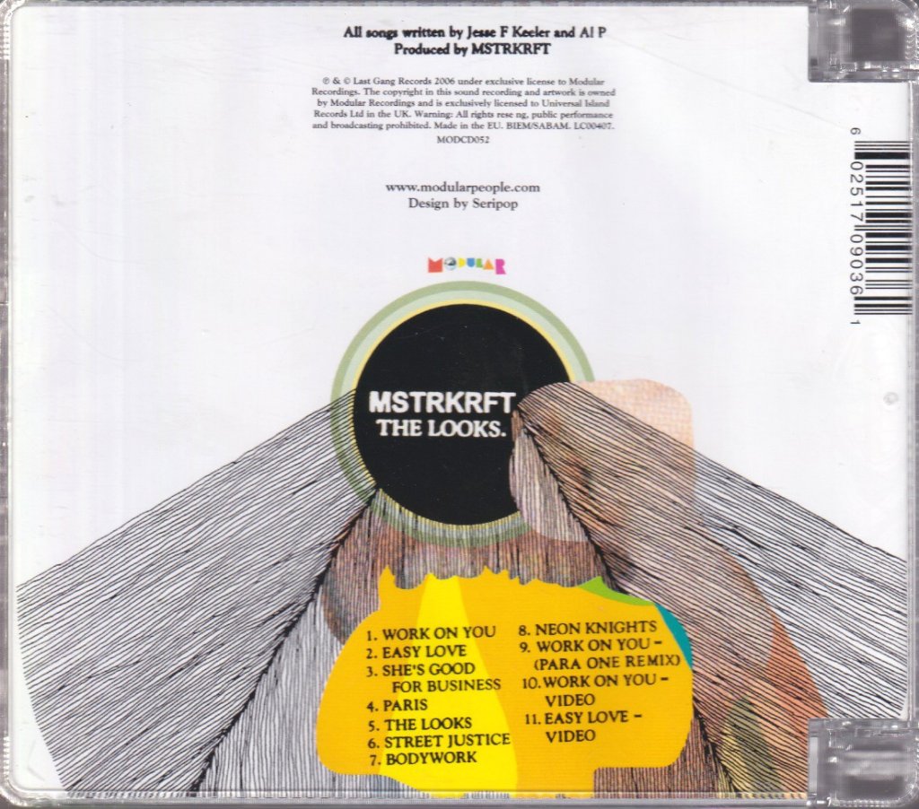 Mstrkrft - Looks - Cd