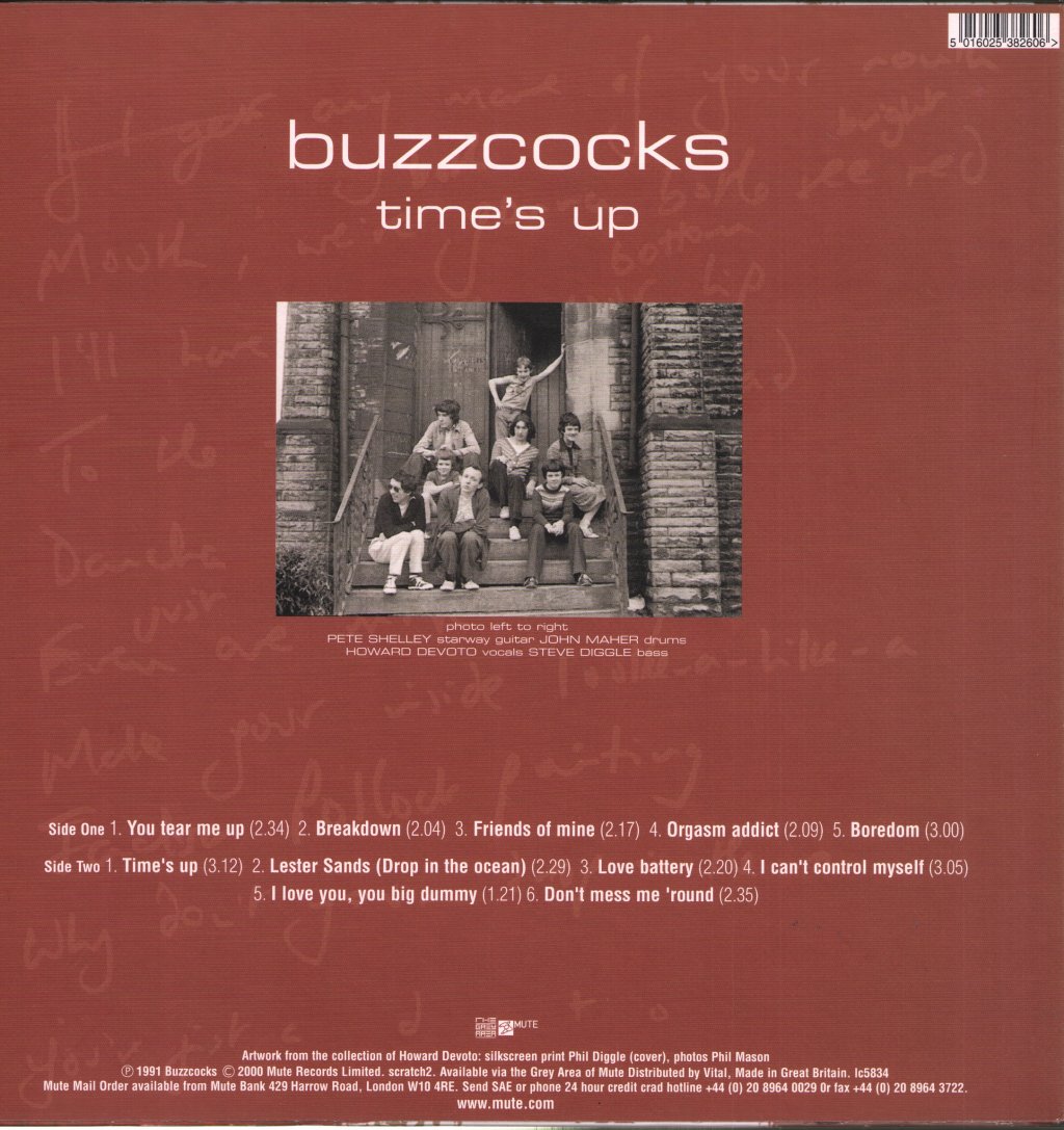 Buzzcocks - Time's Up - Lp