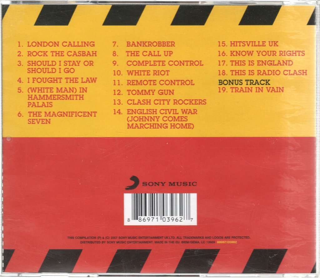 Clash - Singles - Cd