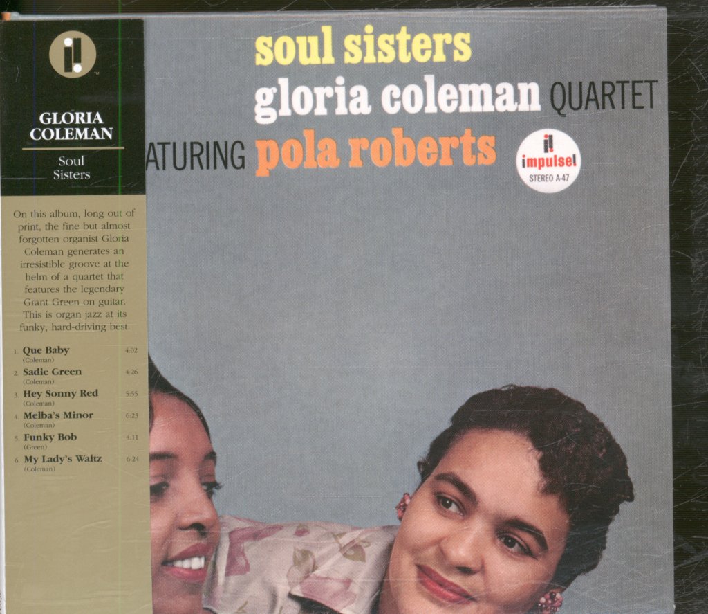 Gloria Coleman Quartet, Pola Roberts - Soul Sisters - Cd