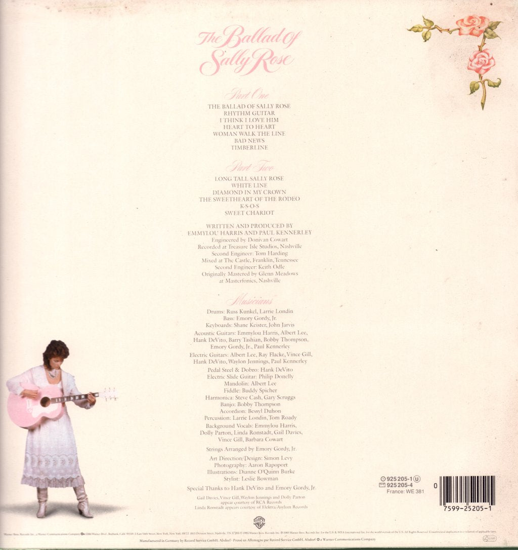 Emmylou Harris - Ballad Of Sally Rose - Lp