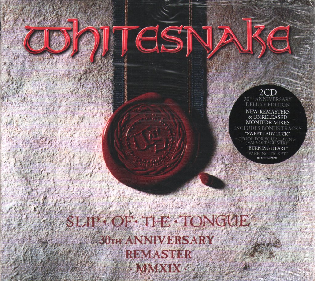 Whitesnake - Slip Of The Tongue - Cd Set
