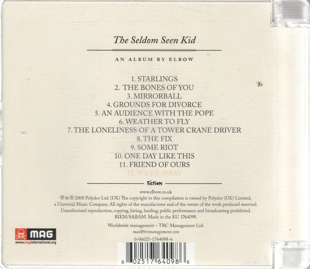 Elbow - Seldom Seen Kid - Cd