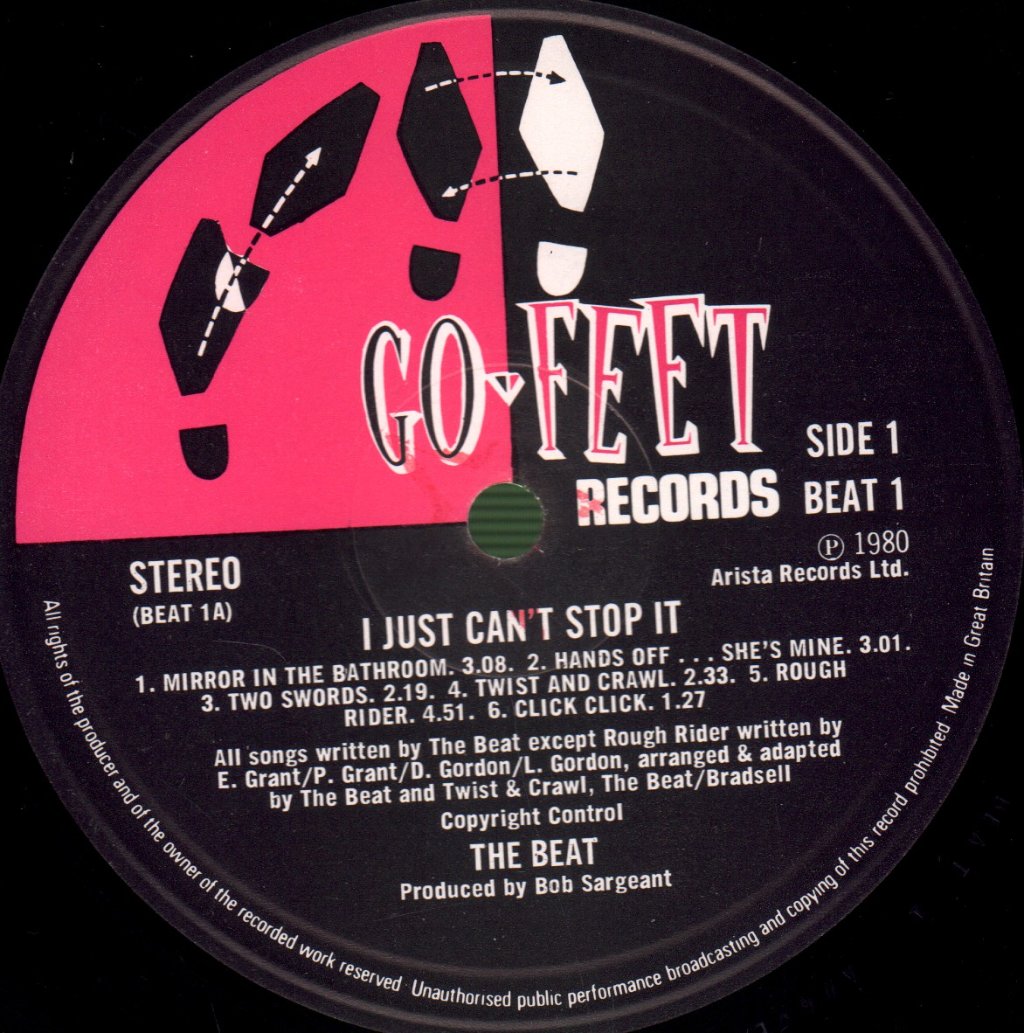 Beat - I Just Can't Stop It - Lp
