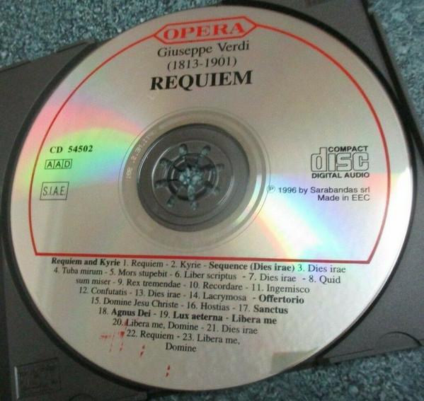 Orchestra Del Teatro Dell'Opera Di Roma, Ezio Pinza - Verdi - Requiem - Cd