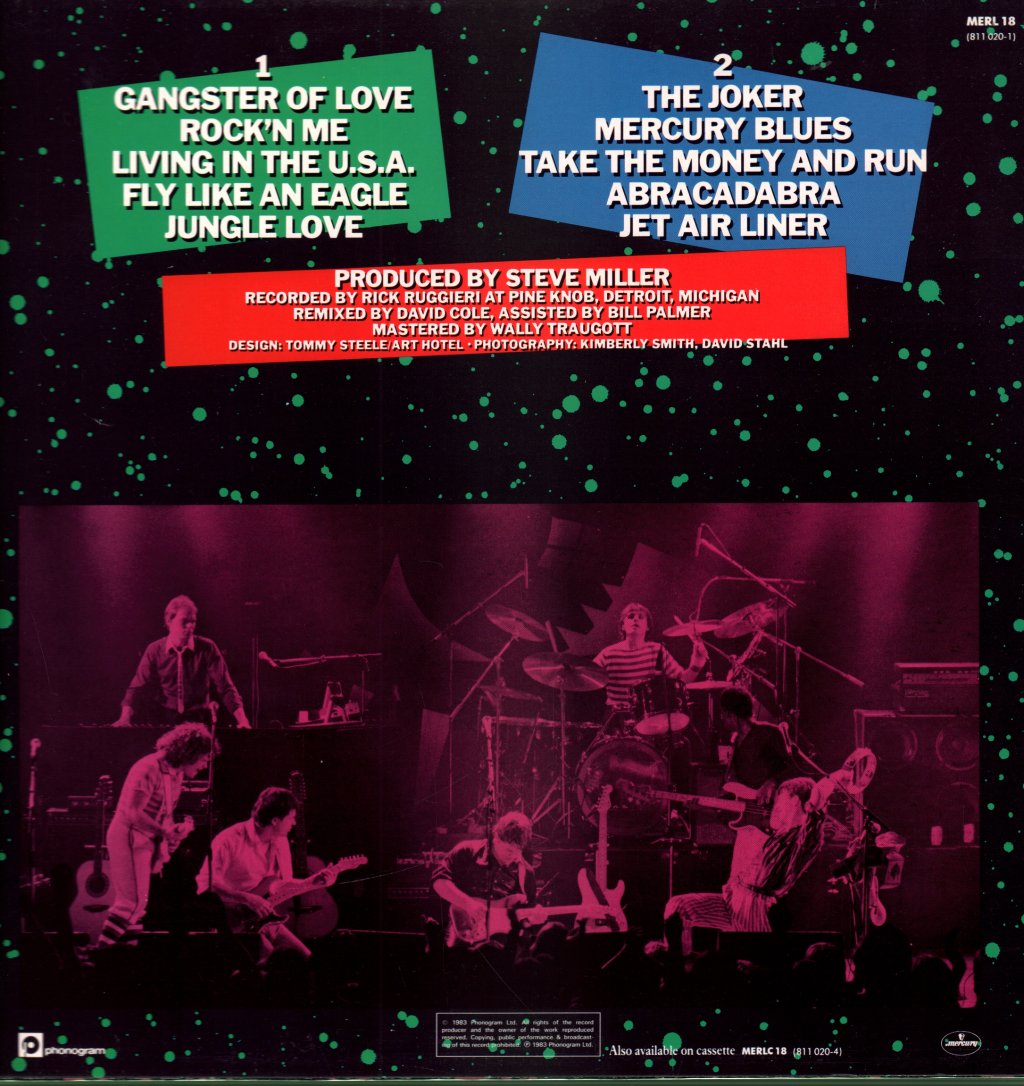 Steve Miller Band - Live! - Lp