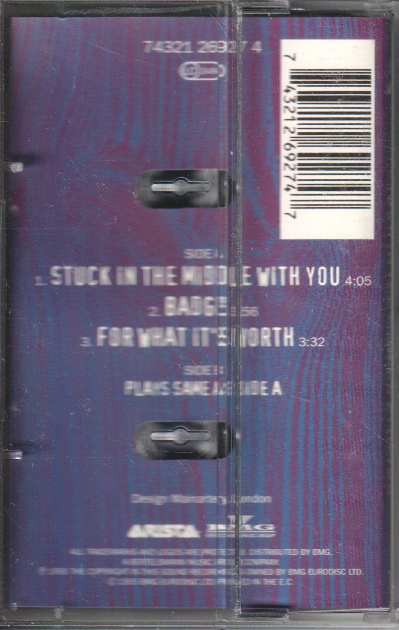 Jeff Healey Band - Stuck In The Middle With You - Cassette