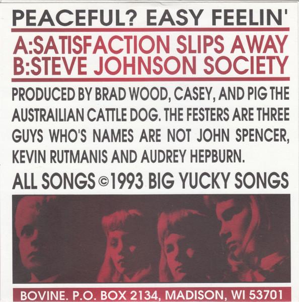 Festering Rinyanyons - Peacful Easy Feelin! - 7 Inch
