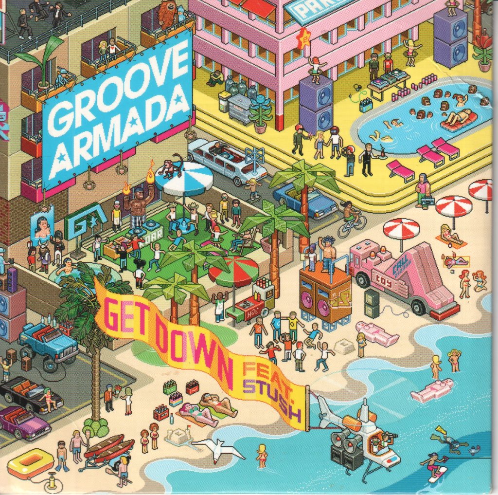 Groove Armada - Get Down - Cd