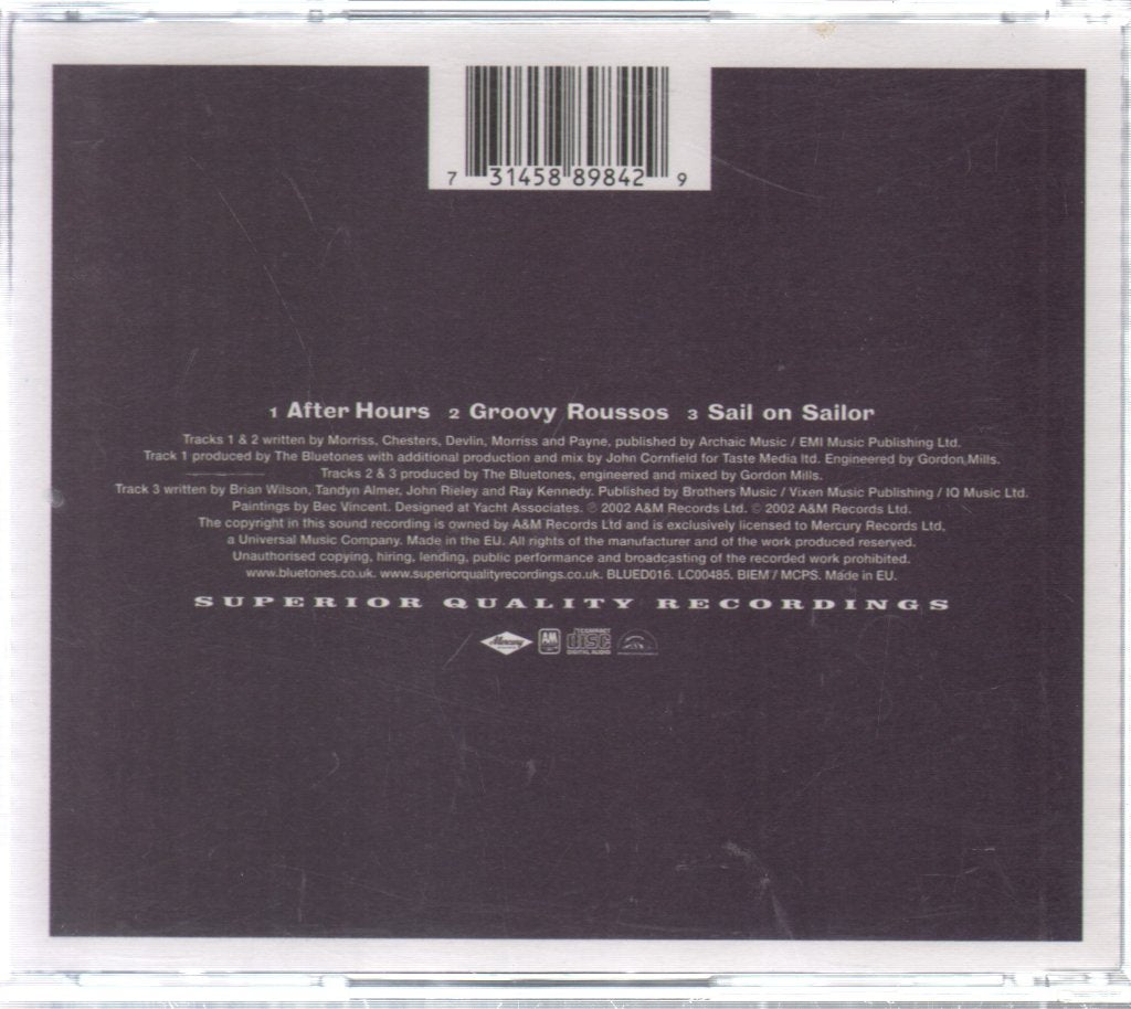 Bluetones - After Hours - Cd
