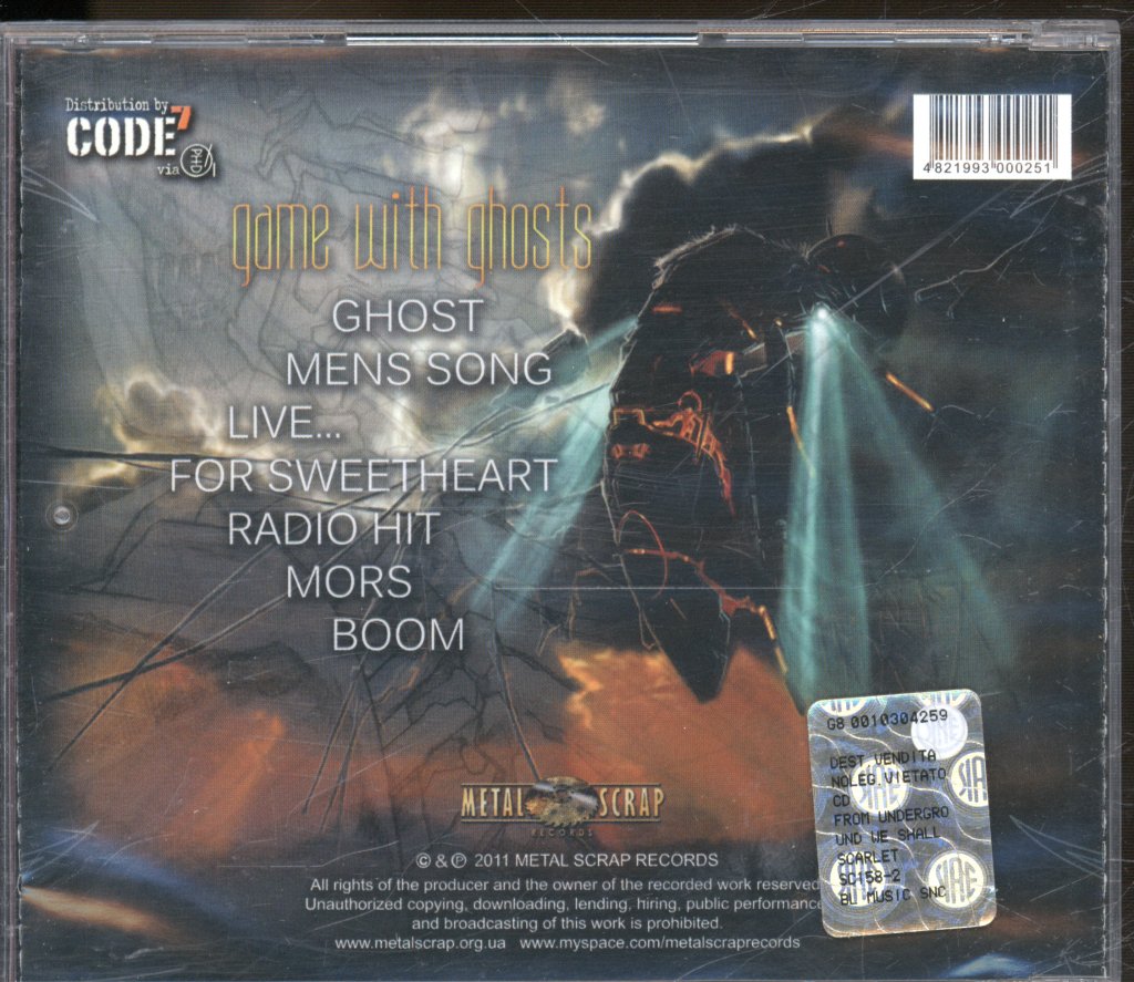 D.hate - Game With Ghosts - Cd