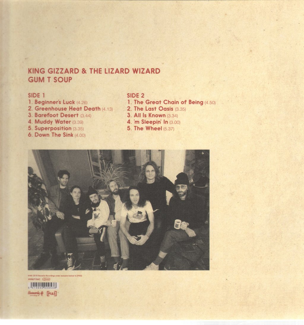 King Gizzard And The Lizard Wizard - Gumboot Soup - Lp