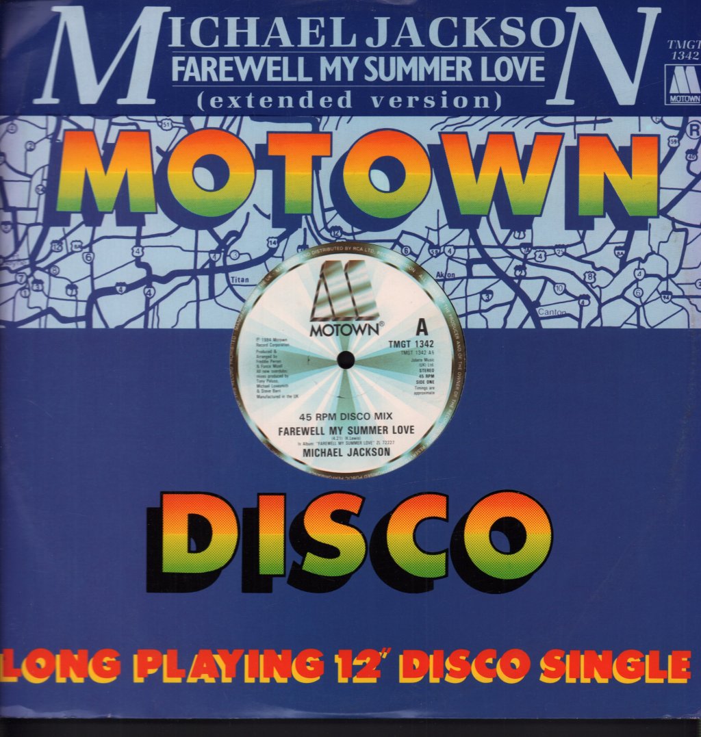 Michael Jackson - Farewell My Summer Love - 12 Inch