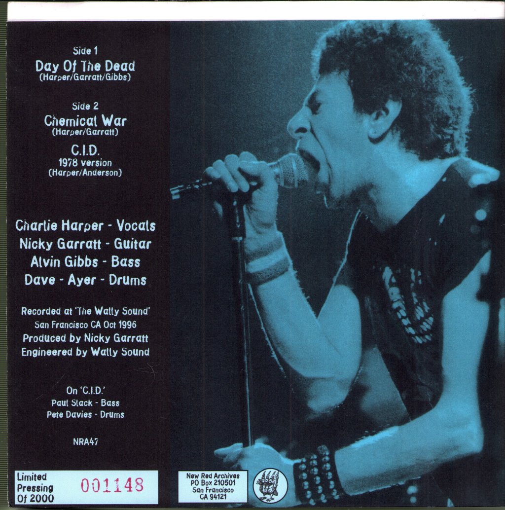 UK Subs - Day Of The Dead - 7 Inch