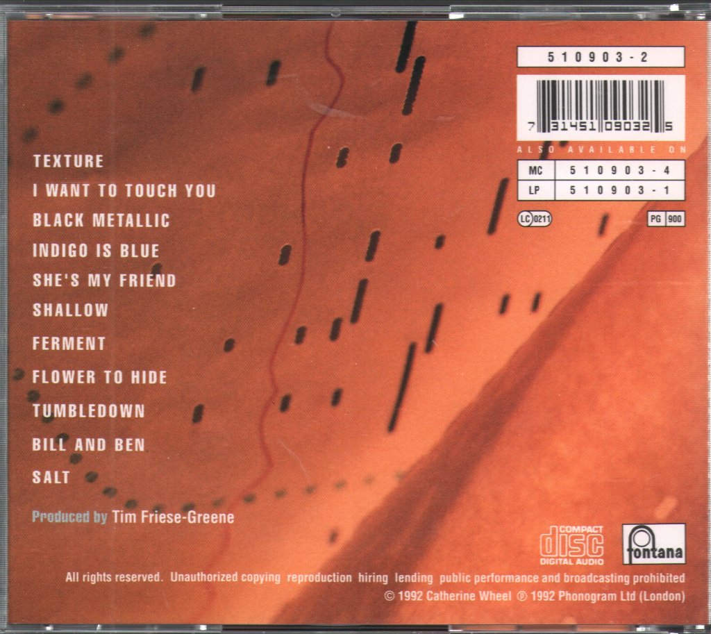 Catherine Wheel - Ferment - Cd