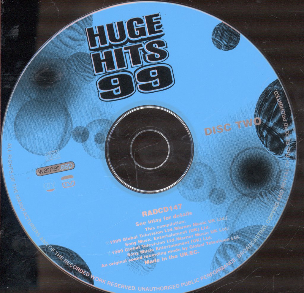 Various Artists - Huge Hits 99 - Double Cd