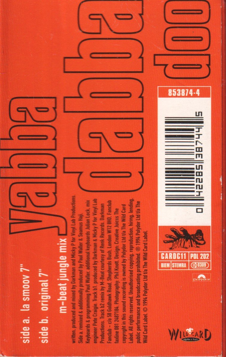 Darkman - Yabba Dabba Doo - Cassette