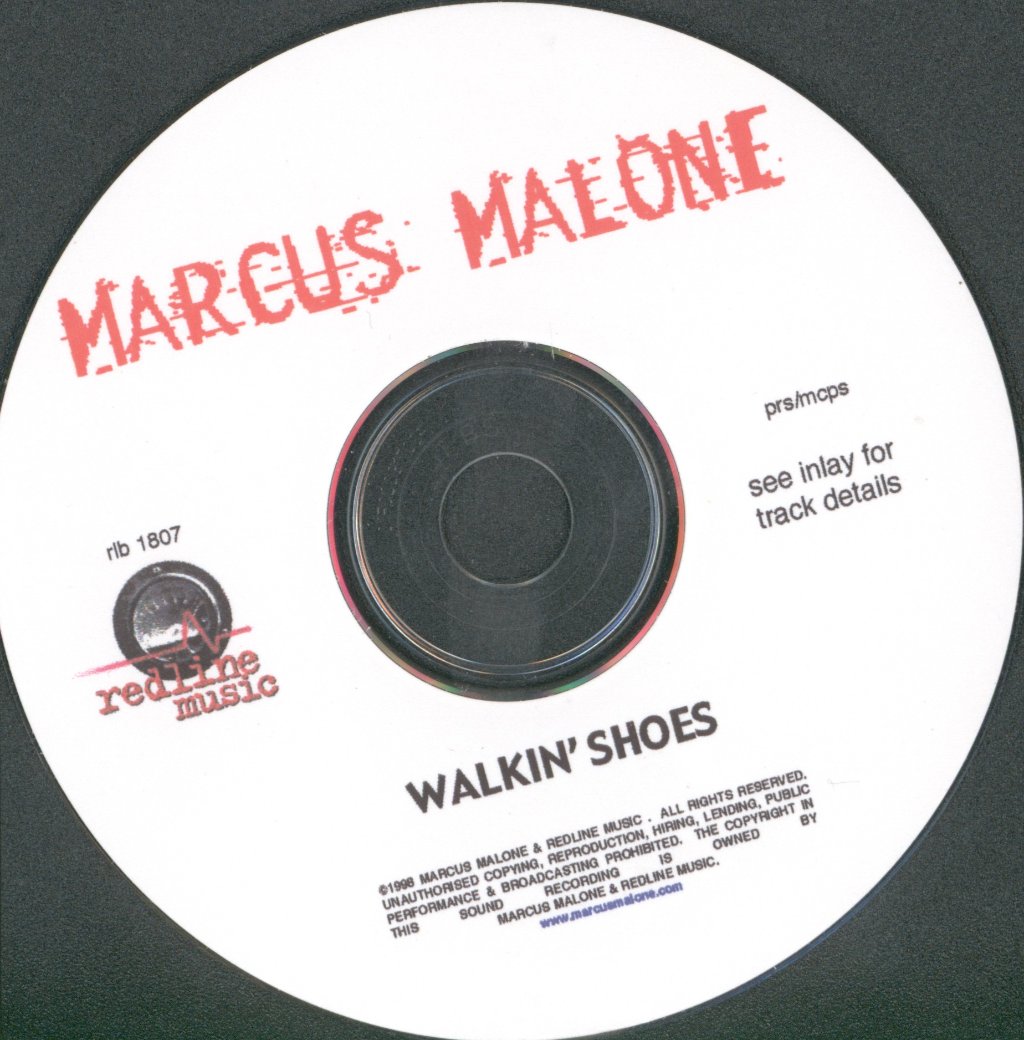 Marcus Malone - Walkin' Shoes - Cdr