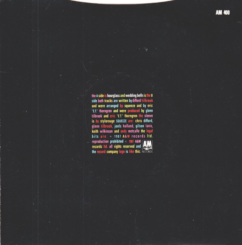 Squeeze - Hourglass - 7 Inch