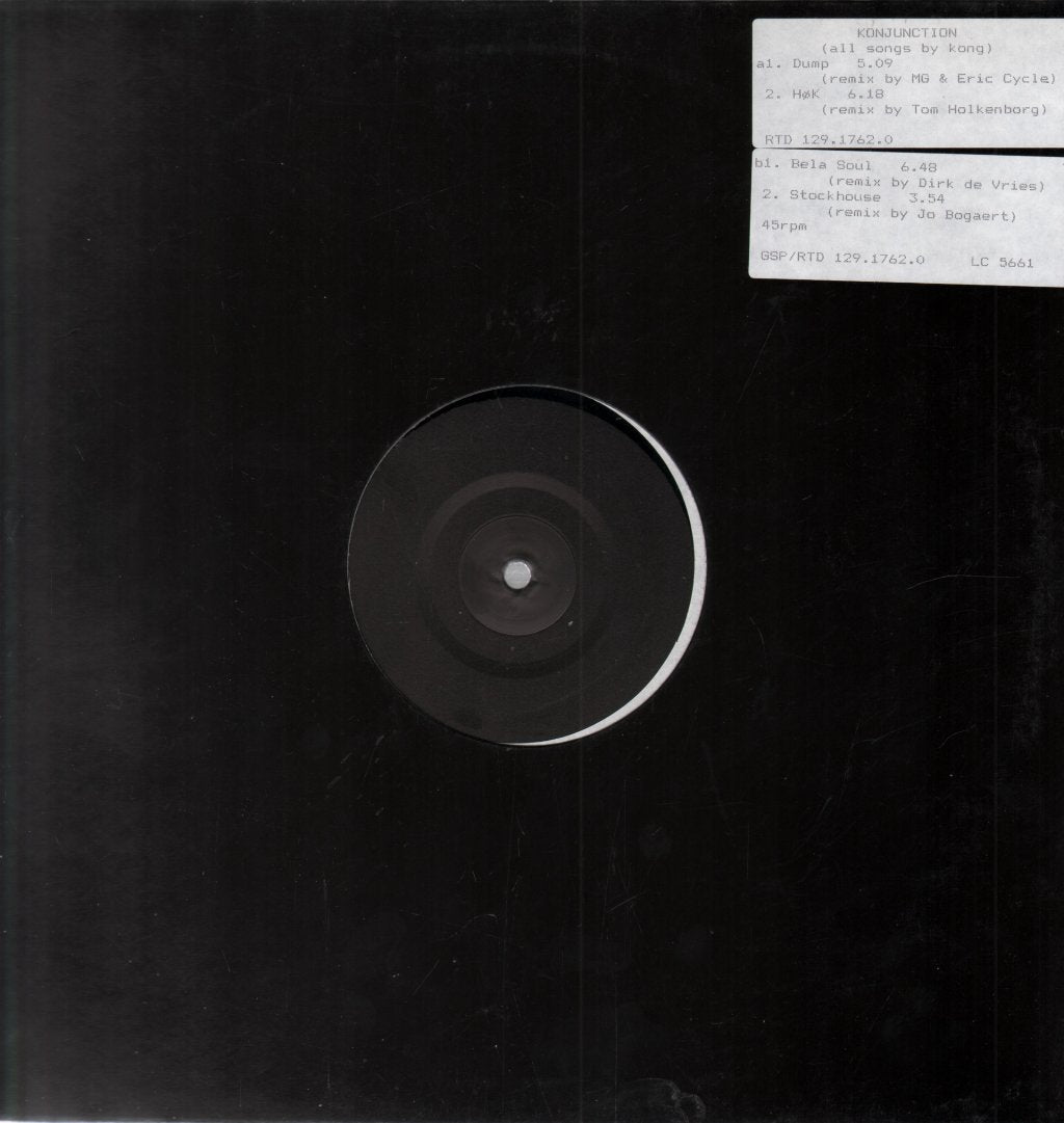 Kong - Konjunction - 12 Inch