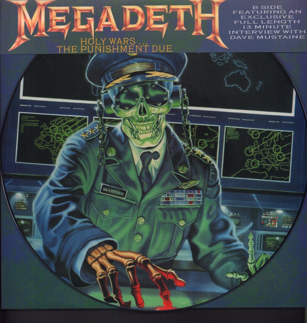 Megadeth - Holy Wars - 12 Inch