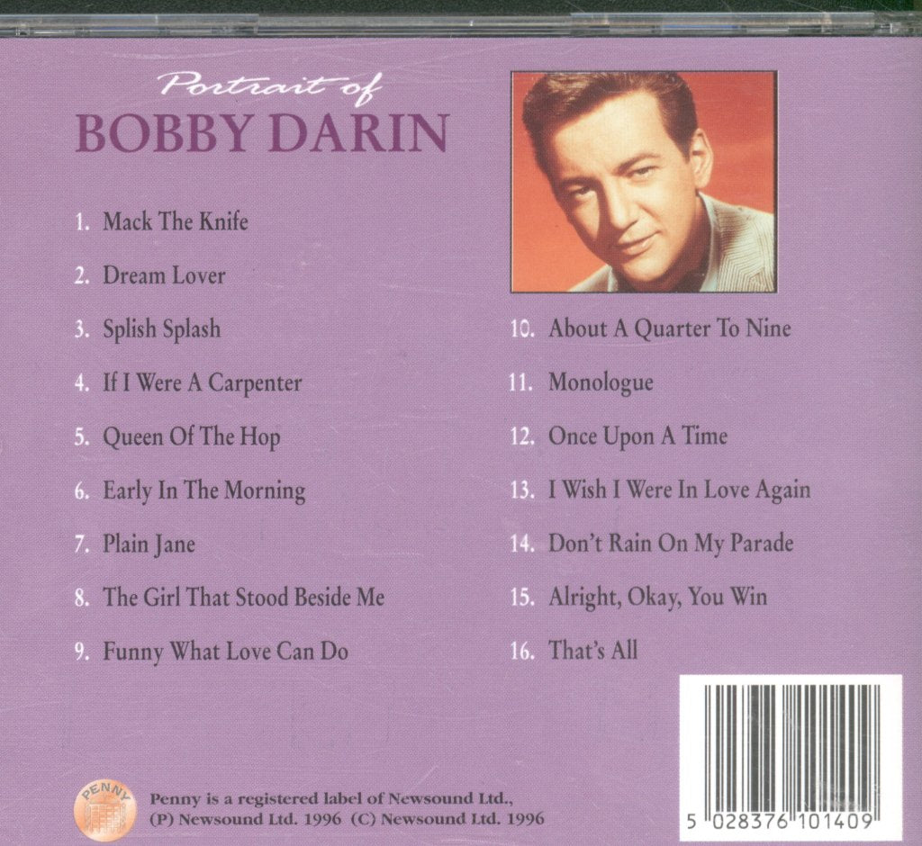 Bobby Darin - Portrait Of Bobby Darin - Cd
