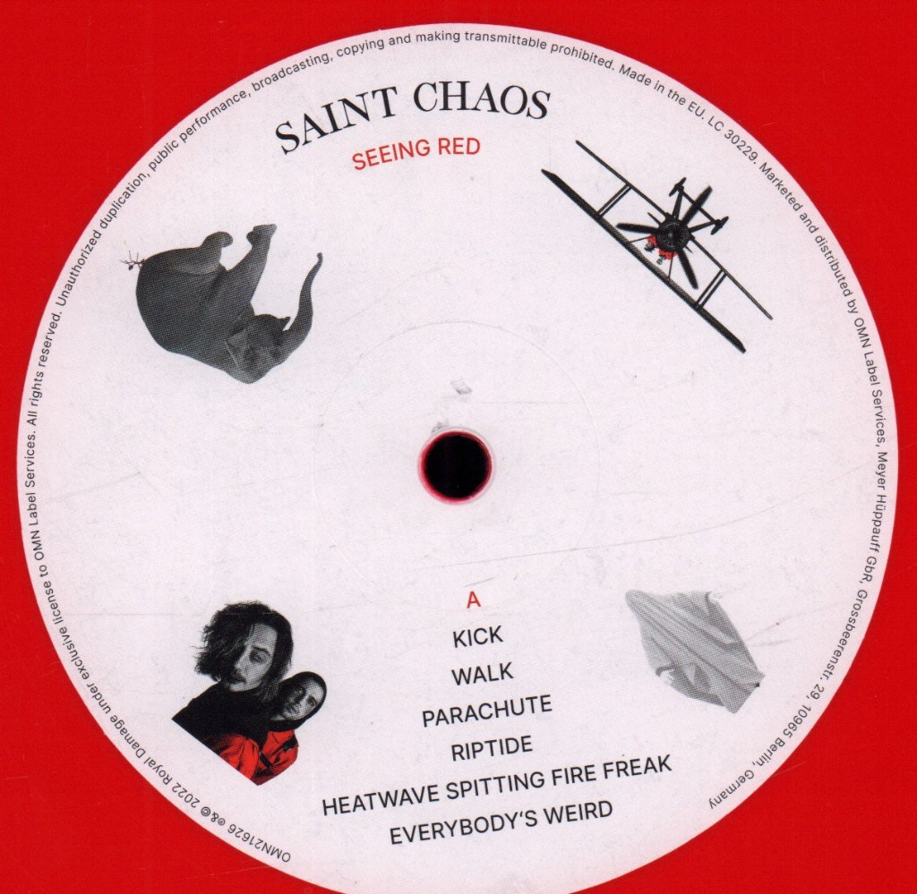 Saint Chaos - Seeing Red - Lp