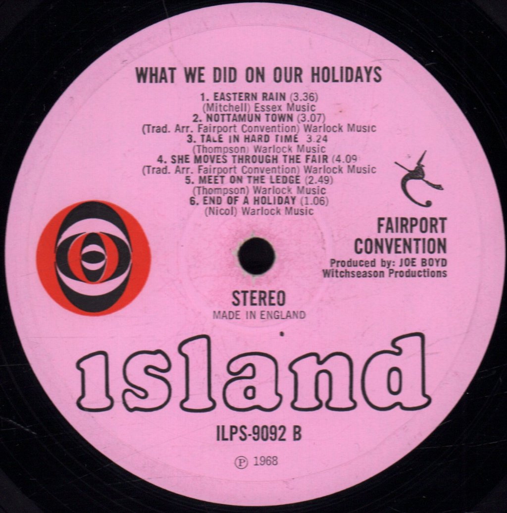 Fairport Convention - What We Did On Our Holidays - Lp