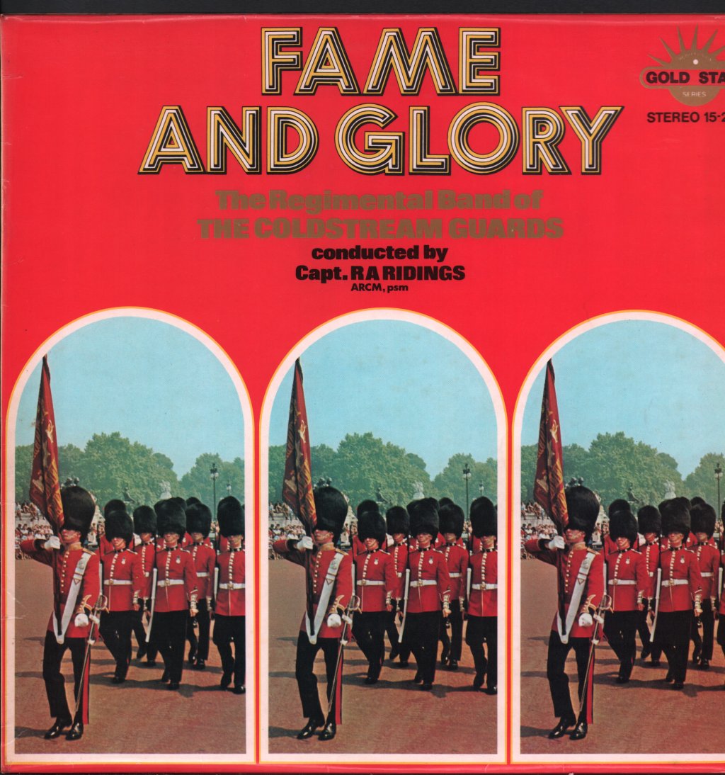 Regimental Band Of The Coldstream Guards - Fame And Glory - Lp