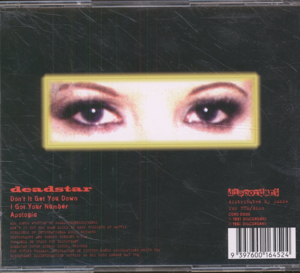 Deadstar - Don't It Get You Down - Cd