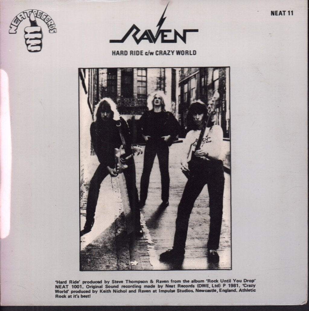 Raven - Hard Ride - 7 Inch
