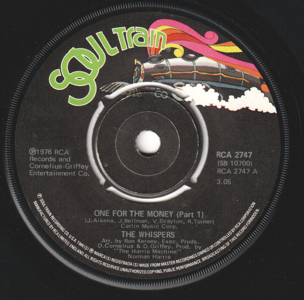 Whispers - One For The Money - 7 Inch