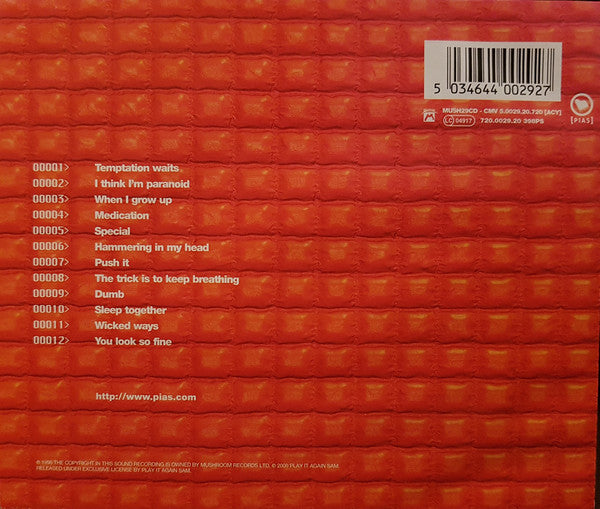 Garbage - Version 2.0 - Cd