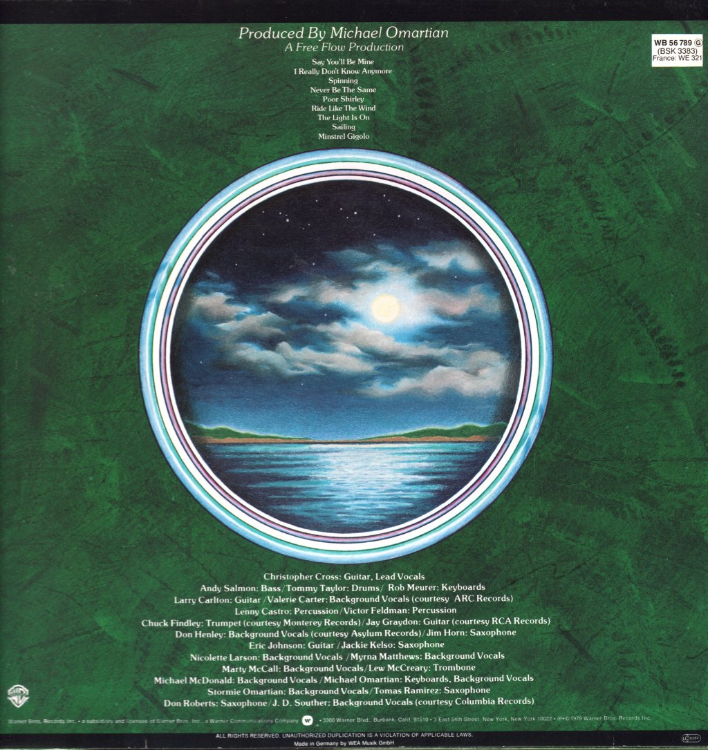 Christopher Cross - Christopher Cross - Lp