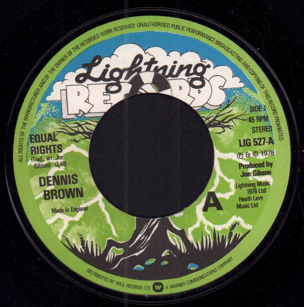 Dennis Brown - Equal Rights - 7 Inch