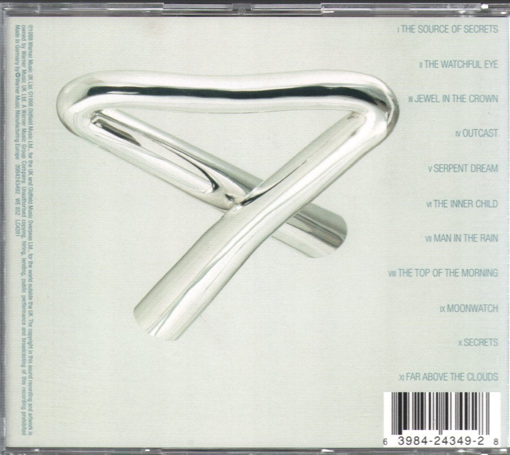 Mike Oldfield - Tubular Bells III - Cd