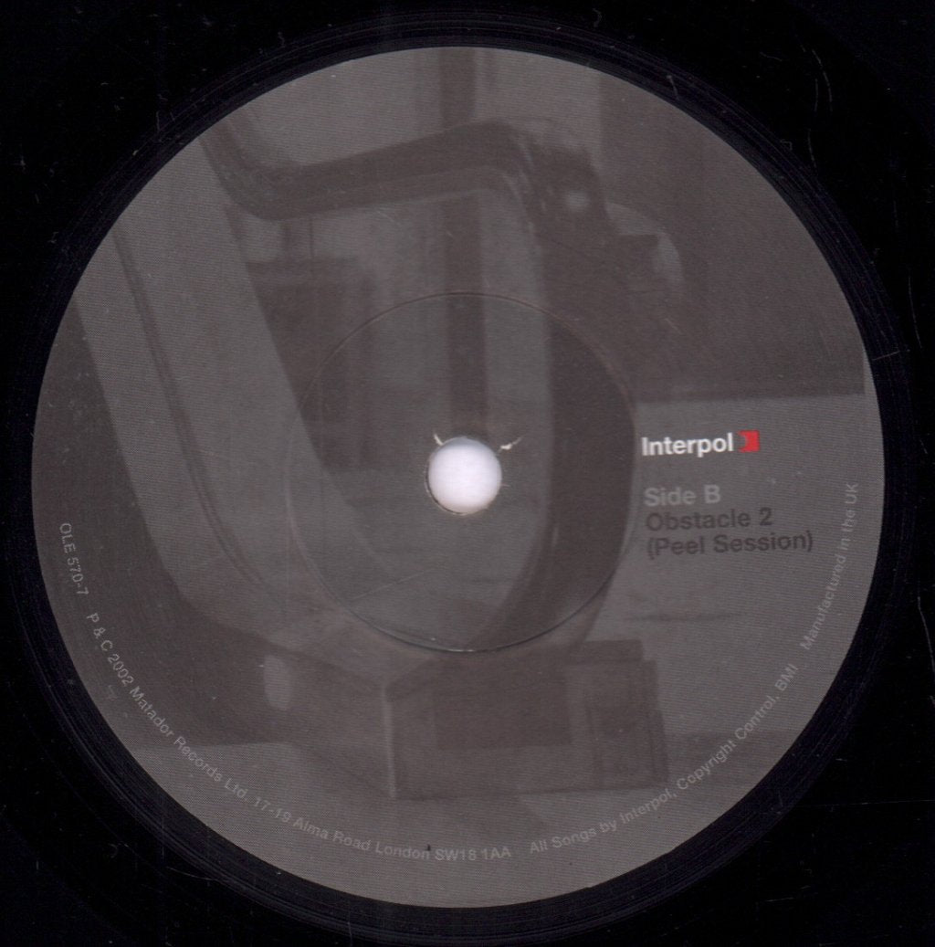 Interpol - Obstacle 1 - 7 Inch
