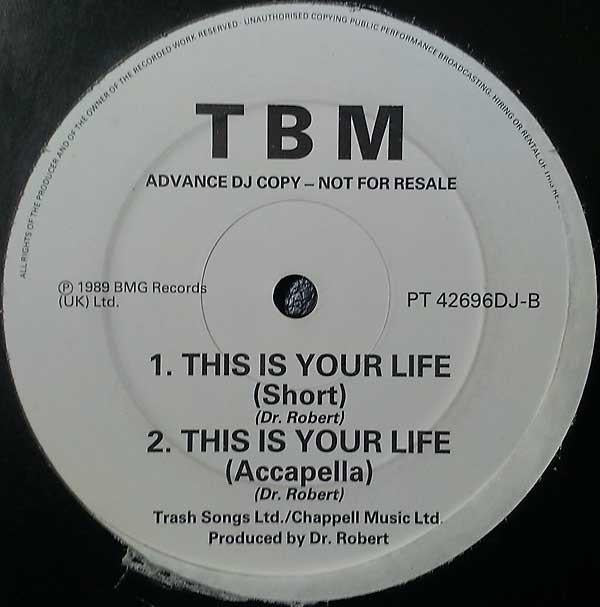 tbm (blow monkeys) - This Is Your Life - 12 Inch