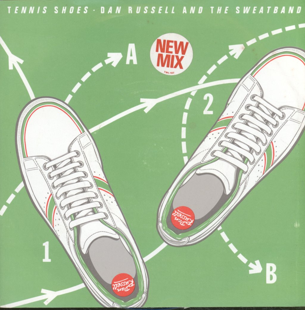 Dan Russell And The Sweat Band - Tennis Shoes - 7 Inch