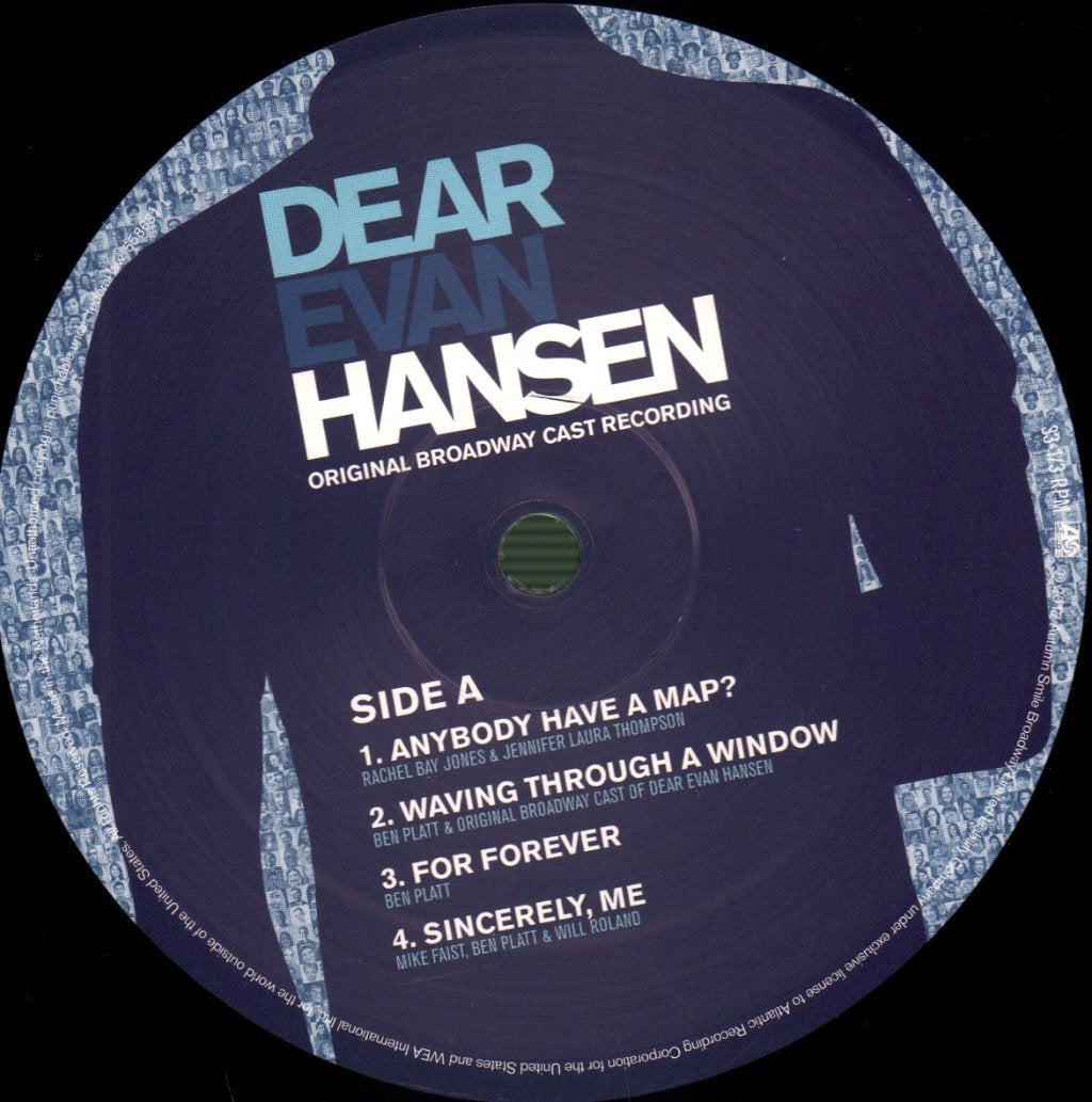 Various Artists - Dear Evan Hansen (Original Broadway Cast Recording) - Double Lp