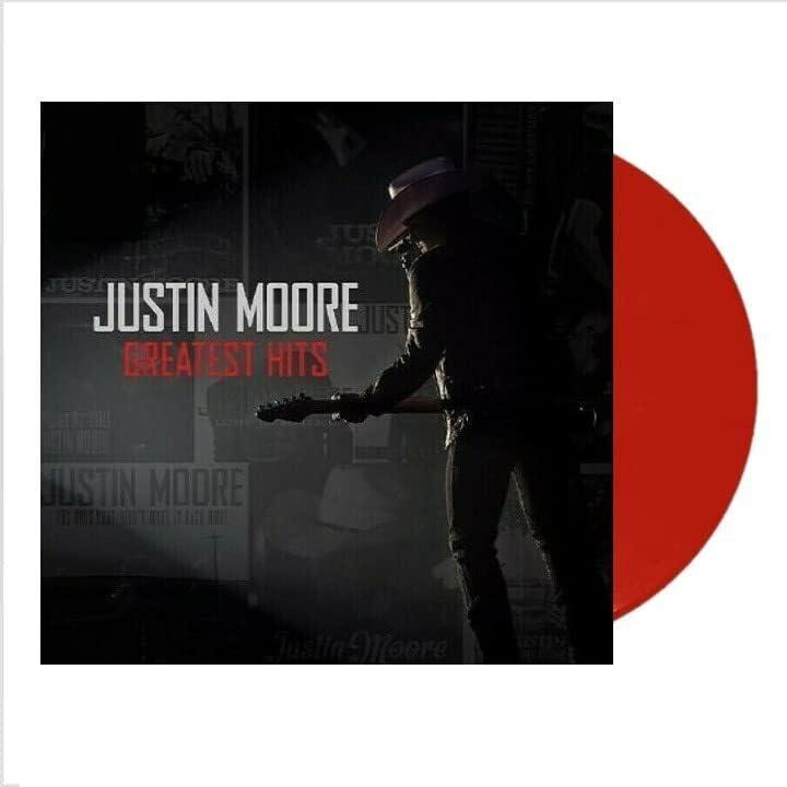 Justin Moore - Greatest Hits (Translucent Red Vinyl) - Lp