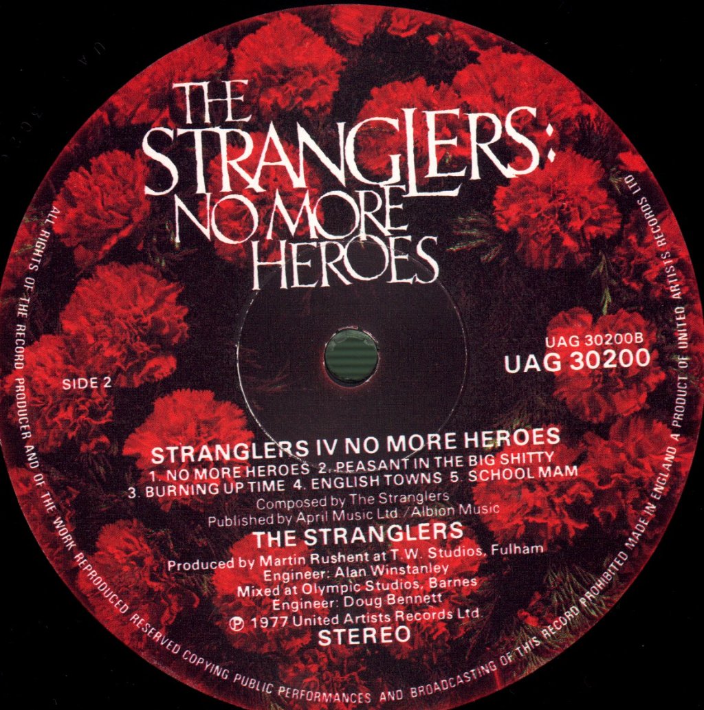 Stranglers - No More Heroes - Lp